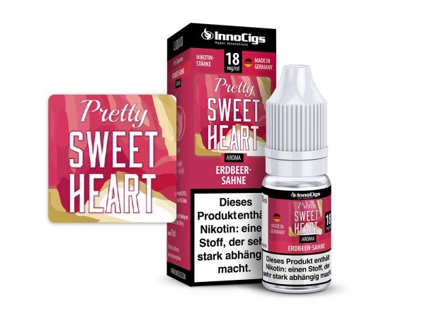 Pretty Sweet Heart - Sahne-Erdbeere Liquid Innocigs
