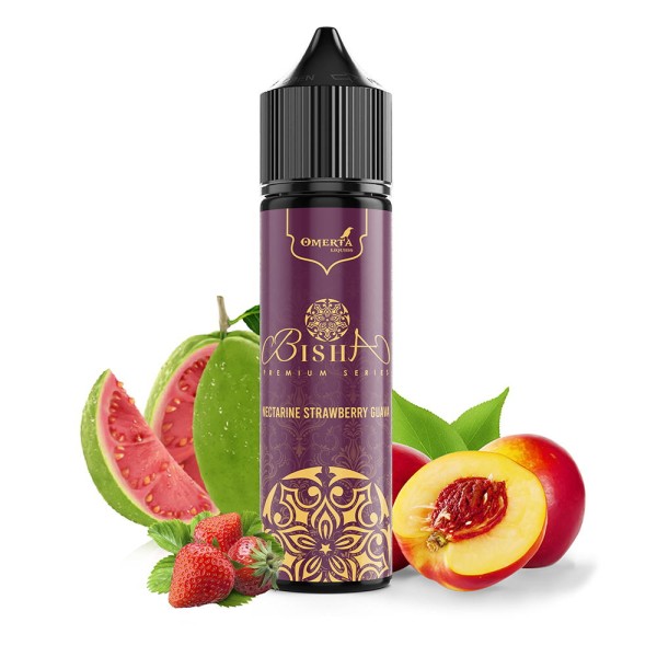 Nectarine Strawberry Guava Longfill Aroma Omerta Bisha