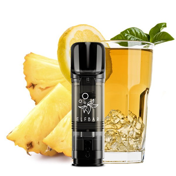 Pineapple Lemon Qi Prefilled Ersatz Pod ELFA Elf Bar Geschmack