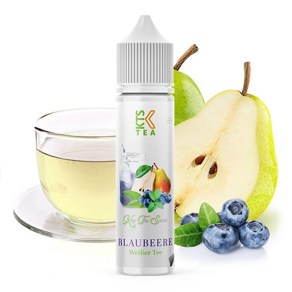 Blaubeere Longfill Aroma KTS Tea Geschmack