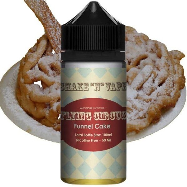 Funnel Cake Shortfill Liquid Syndicate Flying Circus