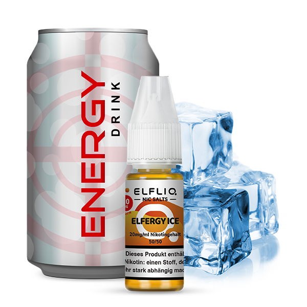 Elfergy Ice Nikotinsalz Liquid Elfliq by Elfbar 20 mg/ml Geschmack