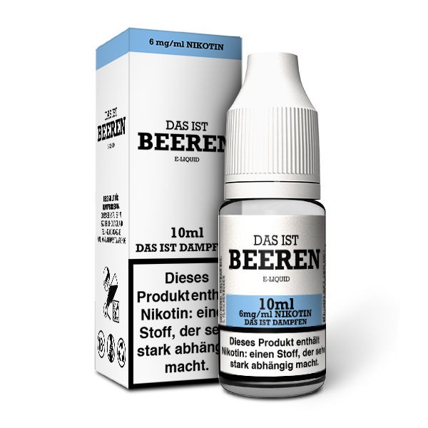 Beeren Liquid Das ist Dampfen! 6 mg/ml