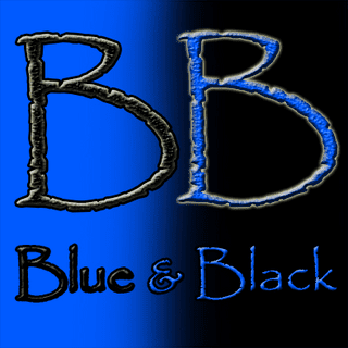 Blue & Black Aroma Dark Burner