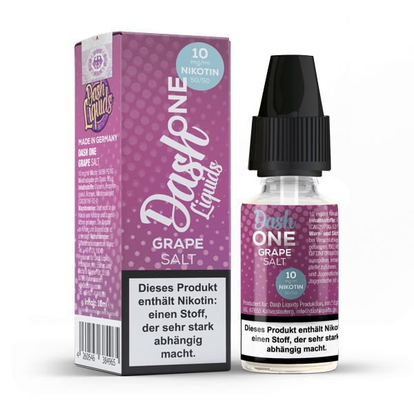 Grape Nikotinsalz Liquid Dash One 10 mg/ml