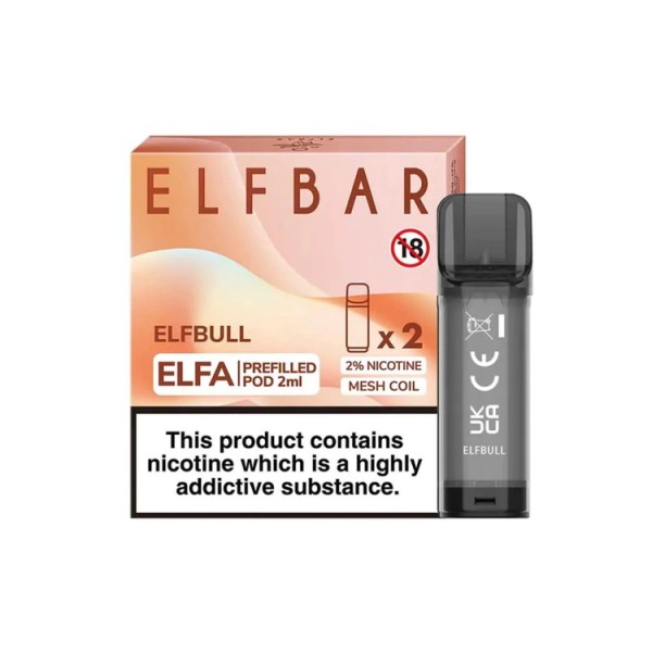 Elfbull Prefilled Ersatz Pod ELFA Elf Bar