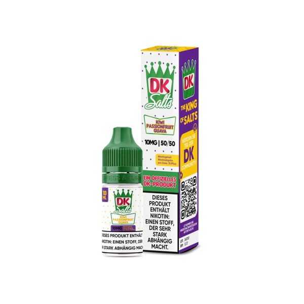 Kiwi Passionfruit Guava Nikotinsalz Liquid DK Salts 10mg