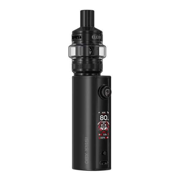 Eleaf iStick X80 E-Zigaretten Kit Black Beispiel Display