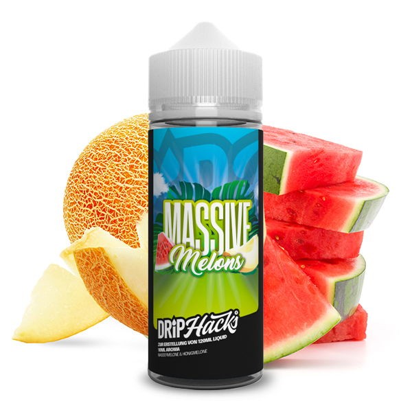 Massive Melons Longfill Aroma Drip Hacks Geschmack