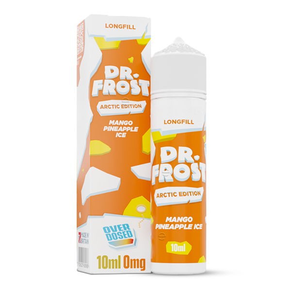 Mango Pineapple Ice Longfill Aroma Dr. Frost Arctic Edition Verpackung