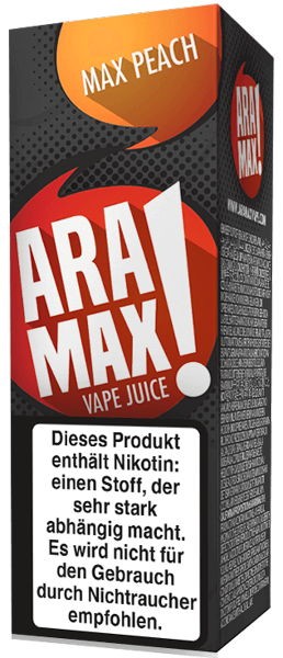 Max Peach Liquid Aramax