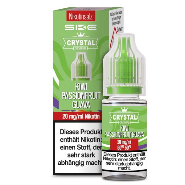 Kiwi Passionfruit Guava Nikotinsalz Liquid Ske Crystal 20 mg/ml