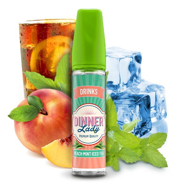 Peach Mint Iced Tea Drinks Longfill Aroma DINNER Lady