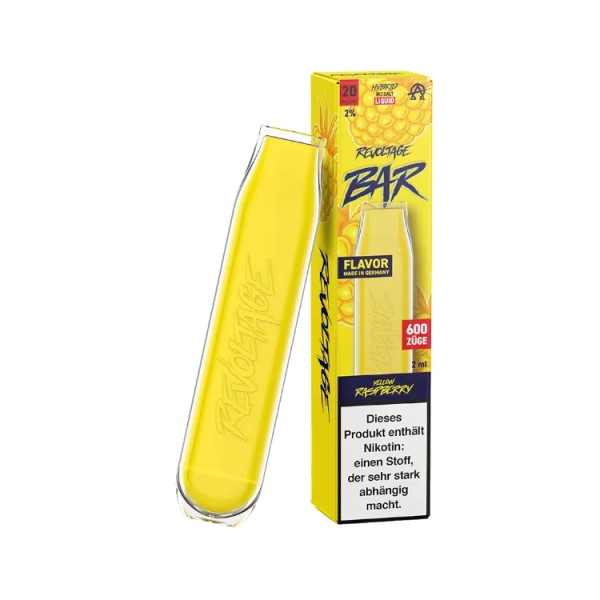 Revoltage Bar Disposable Einweg E-Zigarette Yellow Raspberry