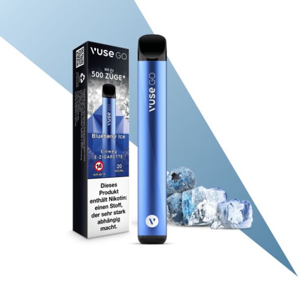 Vuse GO Einweg E-Zigarette Blueberry Ice Geschmack