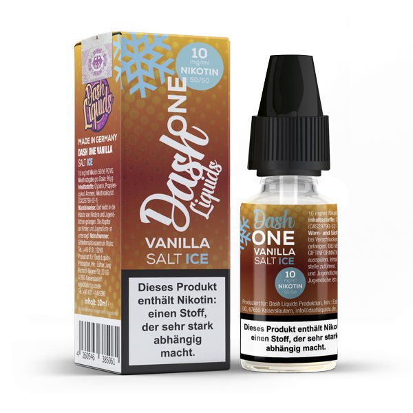 Vanilla Ice Nikotinsalz Liquid Dash One 10 mg/ml