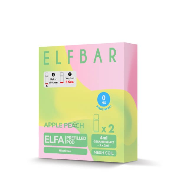 Elfbar Elfa Apple Peach 0mg