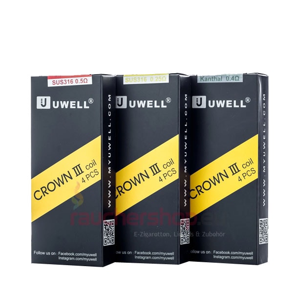 uwell crown 3 deutschland 4x UWELL Crown 3 Coil Verdampferkopf main image 1
