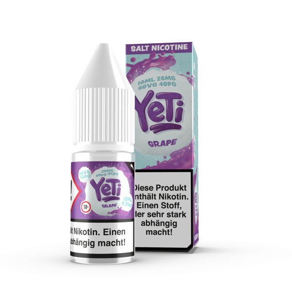 Grape Nikotinsalz Liquid Yeti
