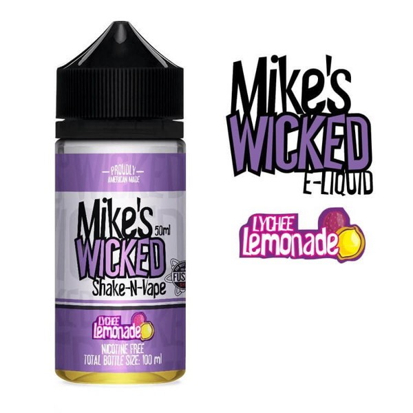 Lychee Lemonade Shortfill Liquid Syndicate Mike's Wicked