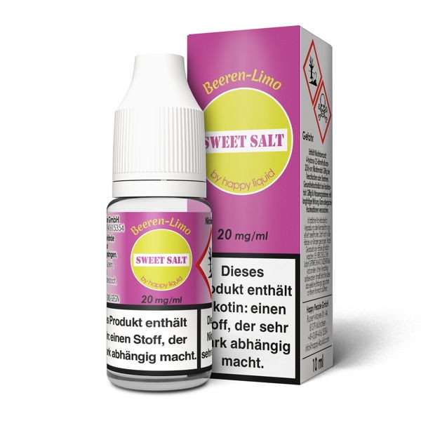 Beeren Limo Nikotinsalz Liquid Sweet Salt by Happy Liquid 20 mg