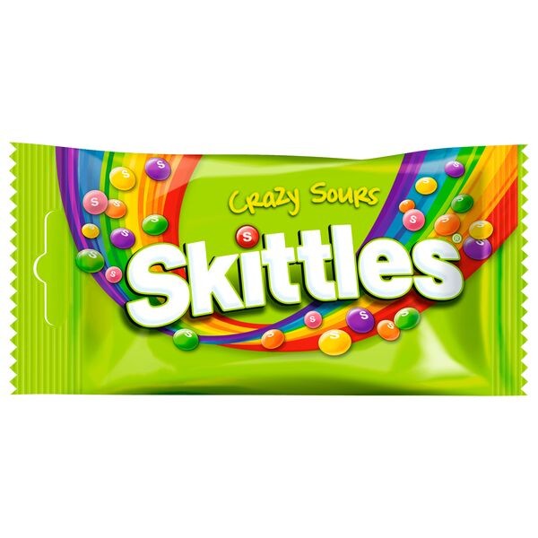 Skittles Kaudragees Crazy Sours