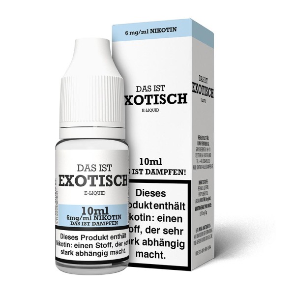 Exotisch Liquid Das ist Dampfen