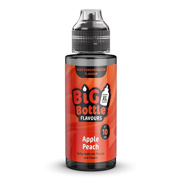 Apple Peach Longfill Aroma Big Bottle Flasche