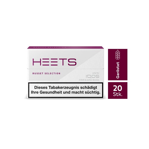 HEETS Tabaksticks Russet Selection IQOS Verpackung