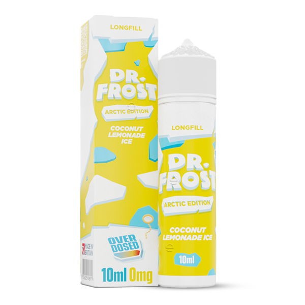 Coconut Lemonade Ice Longfill Aroma Dr. Frost Arctic Edition Verpackung