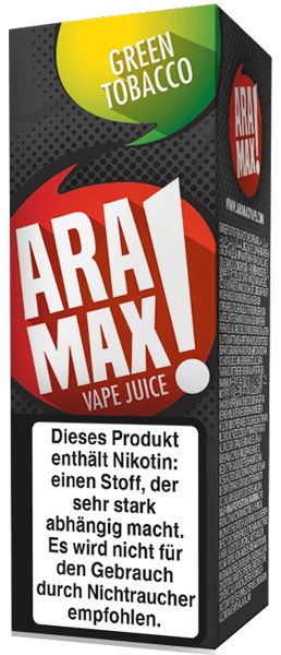 Green Tobacco Liquid Aramax