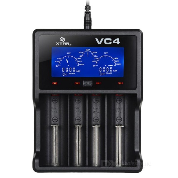 VC4 Schacht Ladegerät Xtar