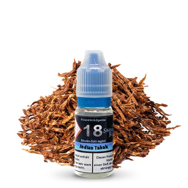 Indian Tabak Nikotinsalz Liquid Shadow Burner Geschmack