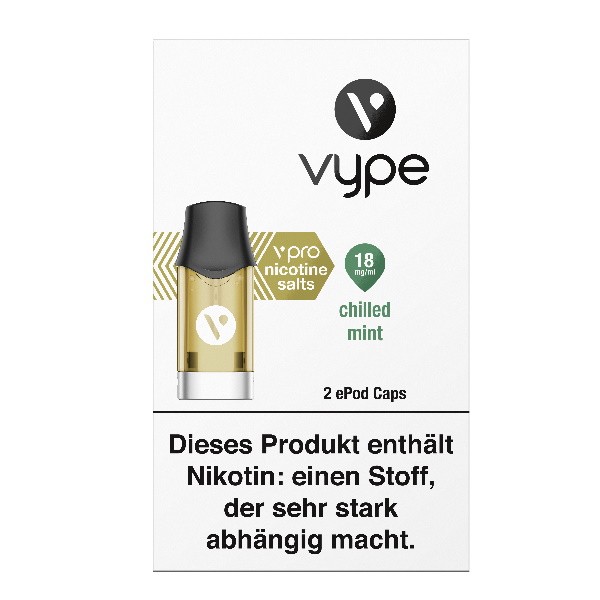 Vype ePod Chilled Mint Caps 18 mg Nikotinsalz