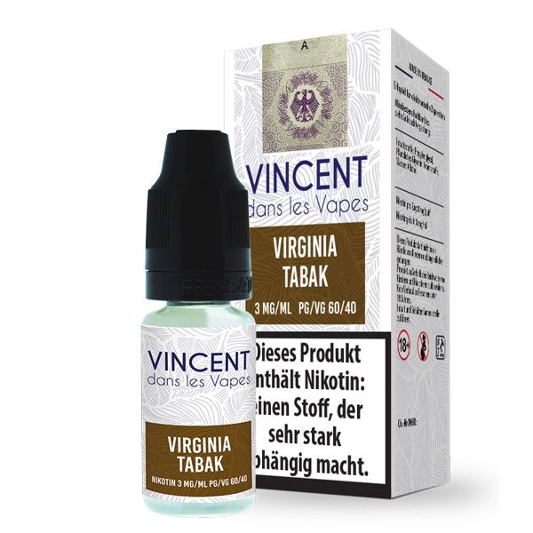 Virginia Tabak Liquid Vincent 3 mg/ml