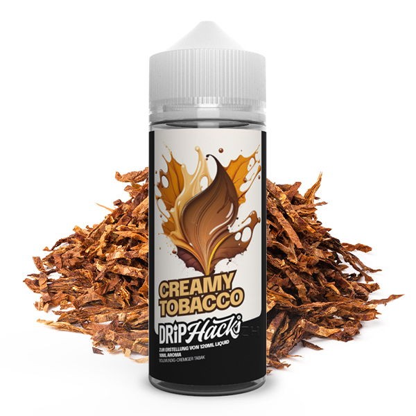 Creamy Tobacco Longfill Aroma Drip Hacks Geschmack