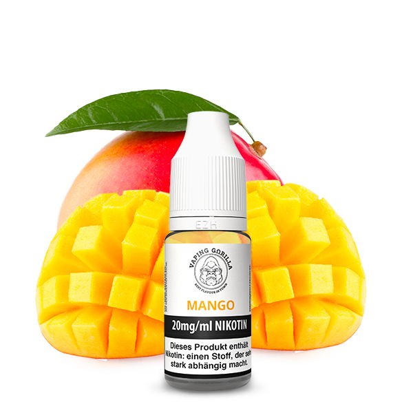 Mango Nikotinsalz Liquid Vaping Gorilla Geschmack