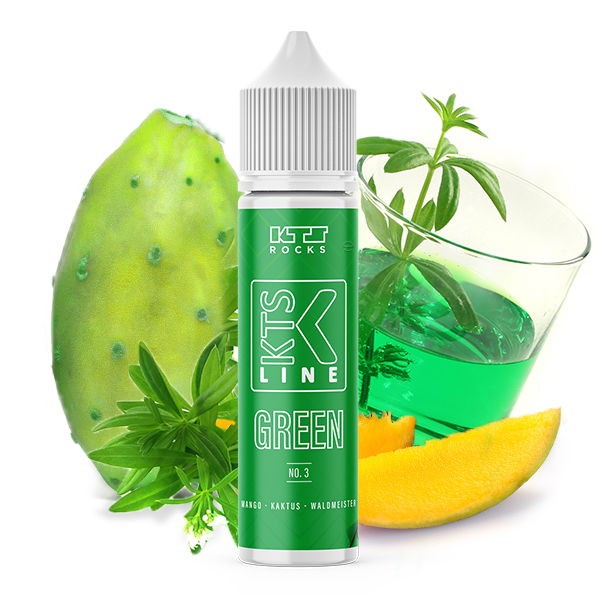 Green No. 3 Longfill Aroma KTS Line Geschmack