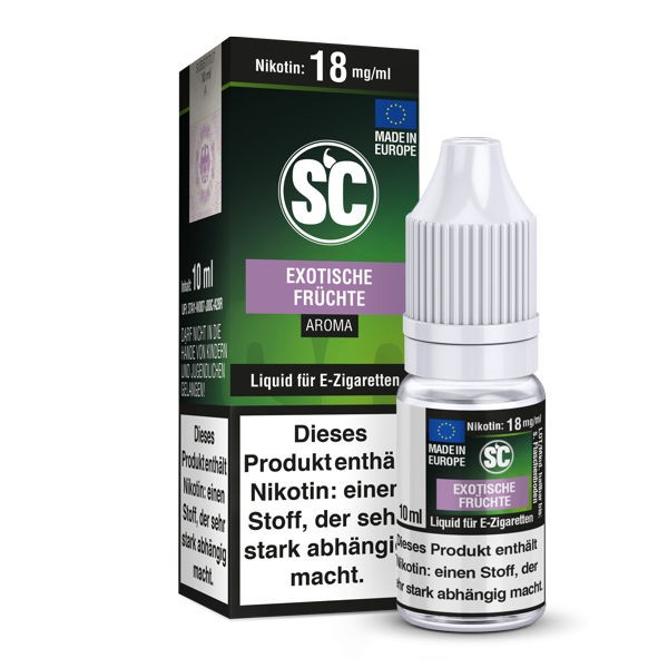 Exotische Früchte SC Liquid Beispielbild 18 mg/ml