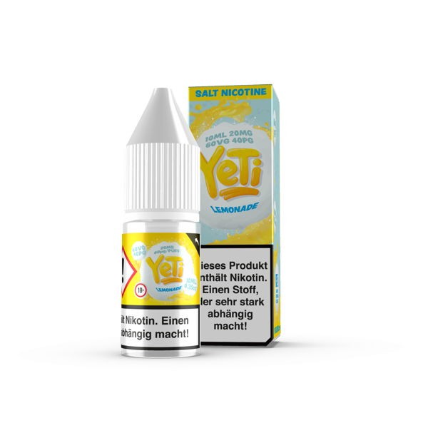 Lemonade Nikotinsalz Liquid Yeti