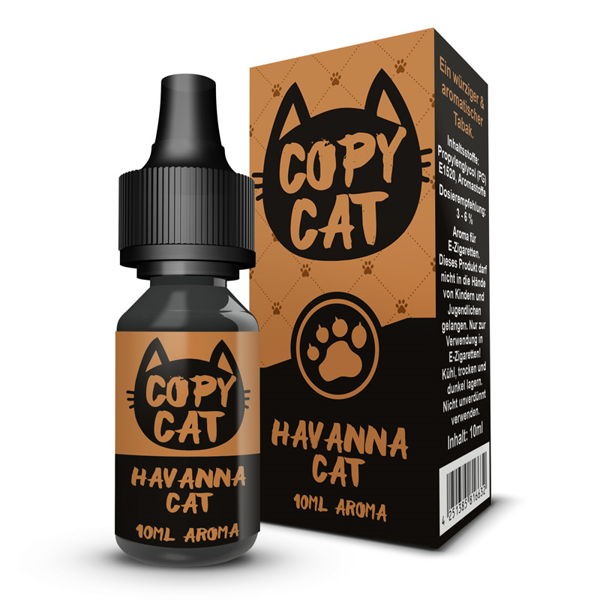  Copy Cat Aroma Havanna Cat Flasche Verpackung