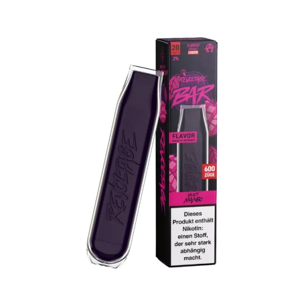 Revoltage Bar Disposable Einweg E-Zigarette Black Mango