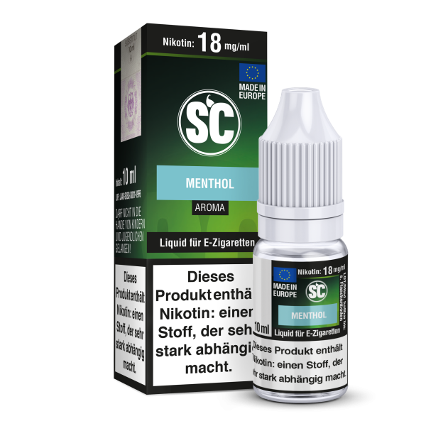 Menthol SC Liquid Beispielbild 18 mg/ml