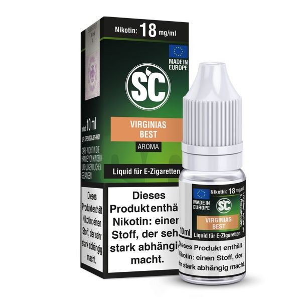 Virginias Best Tabak SC Liquid Beispielbild 18 mg/ml