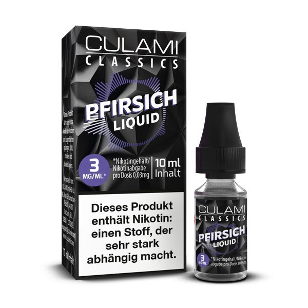 Pfirsich Liquid Culami 3 mg/ml
