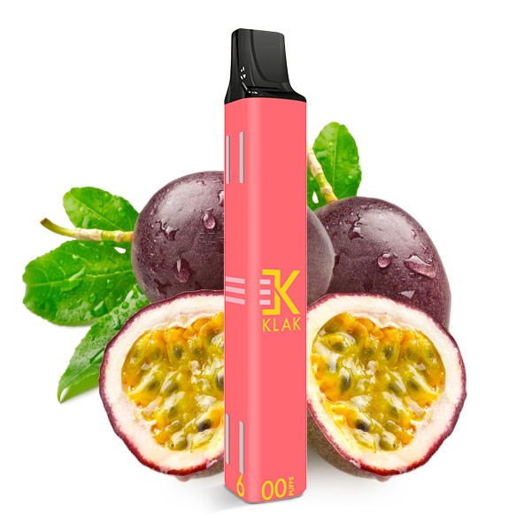 Klik Klak Disposable Einweg E-Zigarette Passionfruit Beispiel