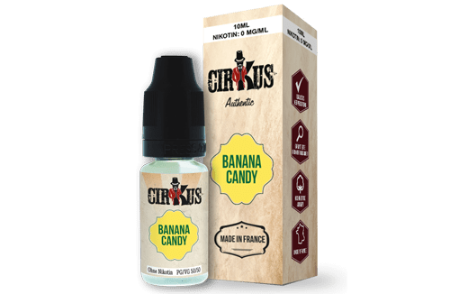 Banana Candy Liquid Authentic CirKus