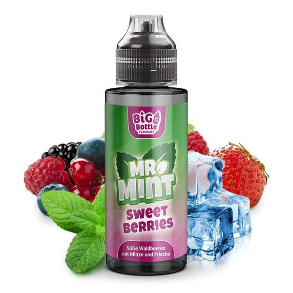 Sweet Berries Longfill Aroma Mr. Mint by Big Bottle Geschmack