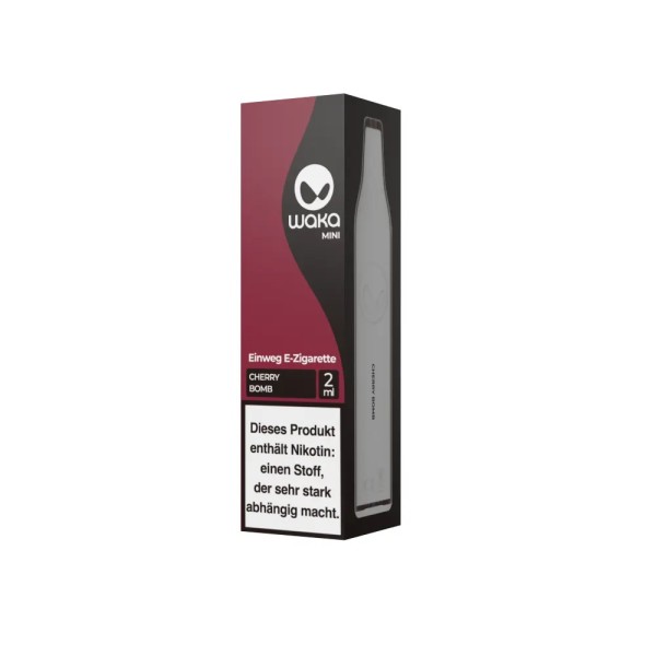 WAKA Mini Disposable Einweg E-Zigarette Cherry Bomb