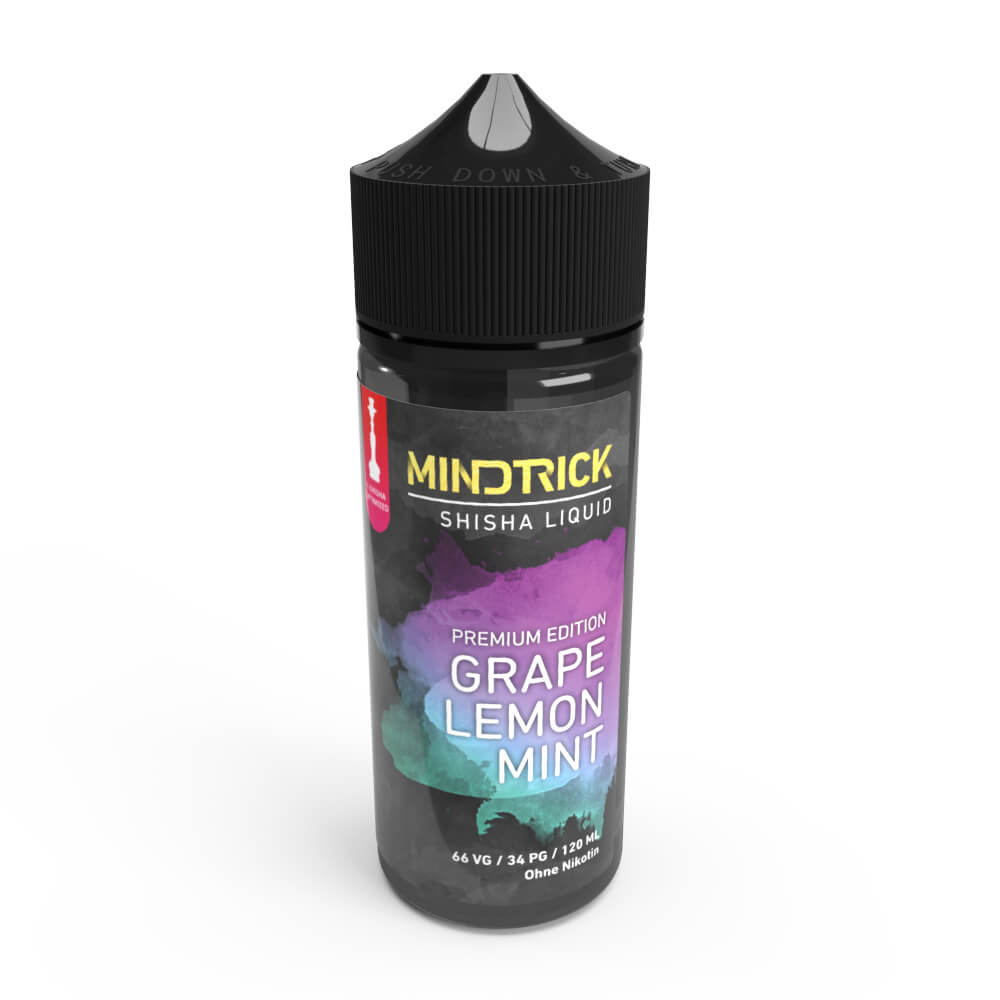 Grape Lemon Mint Shisha Liquid Mindtrick